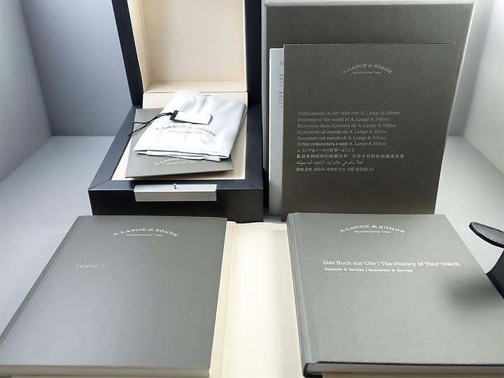 A.ランゲ&ゾーネ ランゲ1 Ref.191.028 ダークブルー文字盤 美品 90887A63