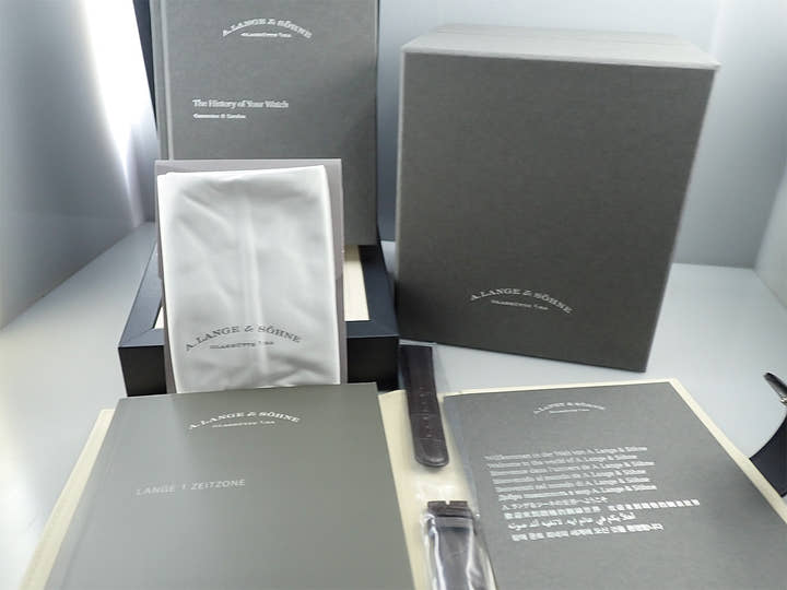 A.ランゲ&ゾーネ ランゲ1 タイムゾーン Ref.136.029 ブラック文字盤 美品 4265FJ6M