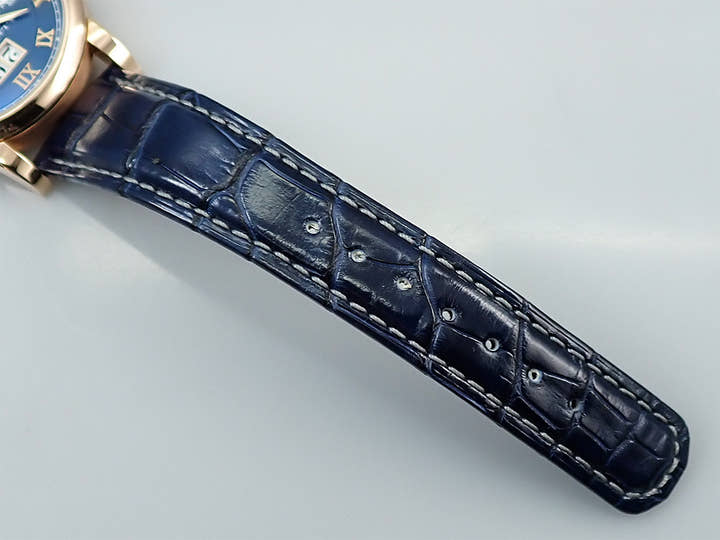 A.ランゲ&ゾーネ ランゲマティック パーペチュアル Ref.310.037 ブルー文字盤 美品 6M9103RF