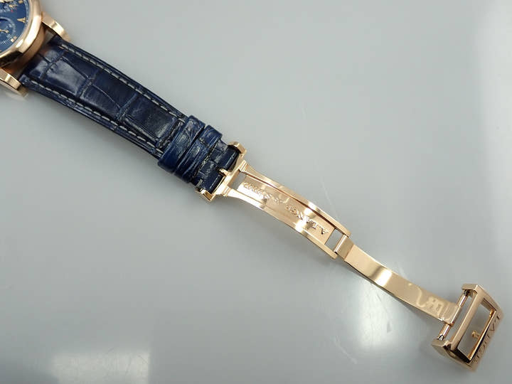 A.ランゲ&ゾーネ ランゲマティック パーペチュアル Ref.310.037 ブルー文字盤 美品 W2437AJ3