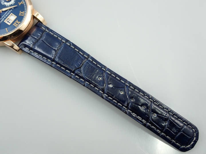 A.ランゲ&ゾーネ ランゲマティック パーペチュアル Ref.310.037 ブルー文字盤 美品 W2437AJ3