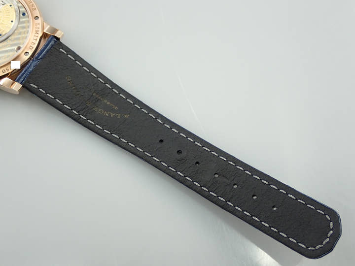 A.ランゲ&ゾーネ ランゲマティック パーペチュアル Ref.310.037 ブルー文字盤 美品 W2437AJ3