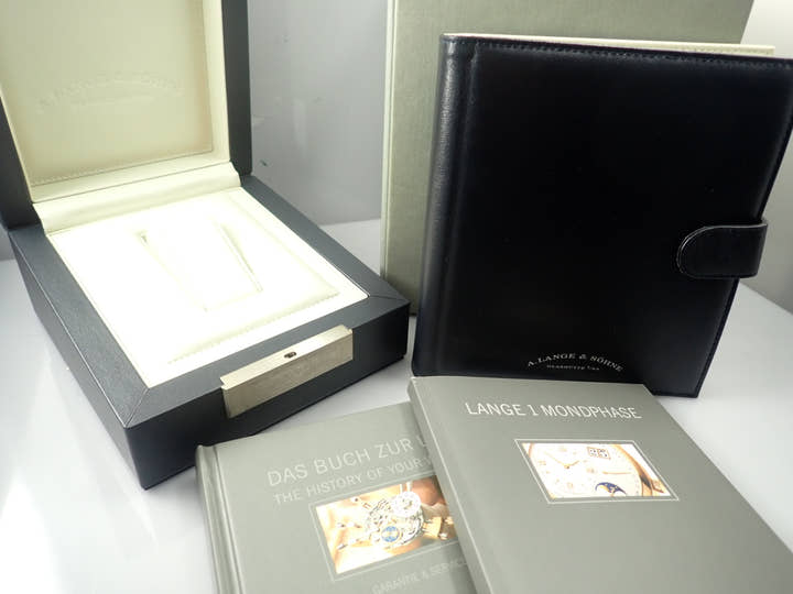 A.ランゲ&ゾーネ ランゲ1 ムーンフェイズ Ref.109.032 シルバー文字盤 美品 1T5260KH