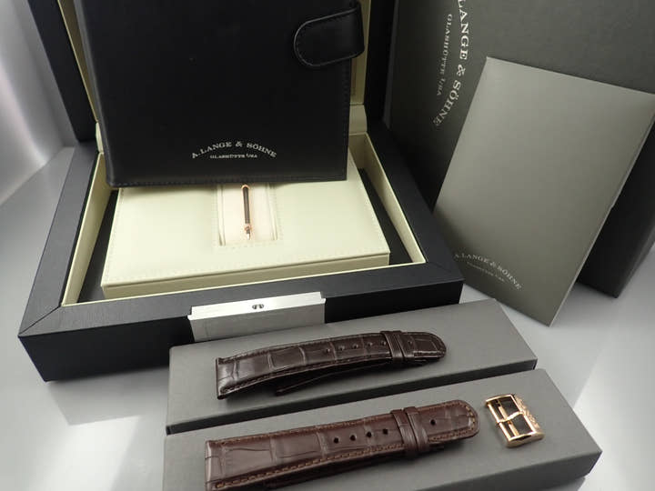 A.ランゲ&ゾーネ ランゲ1 パーペチュアルカレンダー Ref.345.033 グレー文字盤 中古 WVA9436L