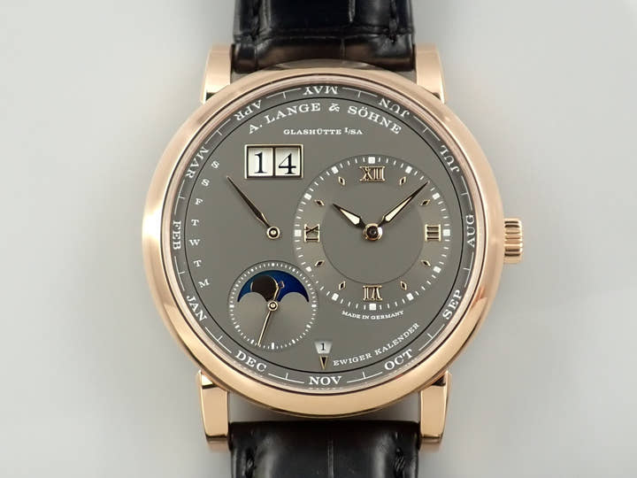 A.ランゲ&ゾーネ ランゲ1 パーペチュアルカレンダー Ref.345.033 グレー文字盤 中古 WVA9436L