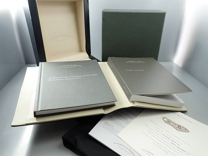 A.ランゲ&ゾーネ ランゲ1 タイムゾーン Ref.116.032 シルバー文字盤 美品 9XSSHTRF