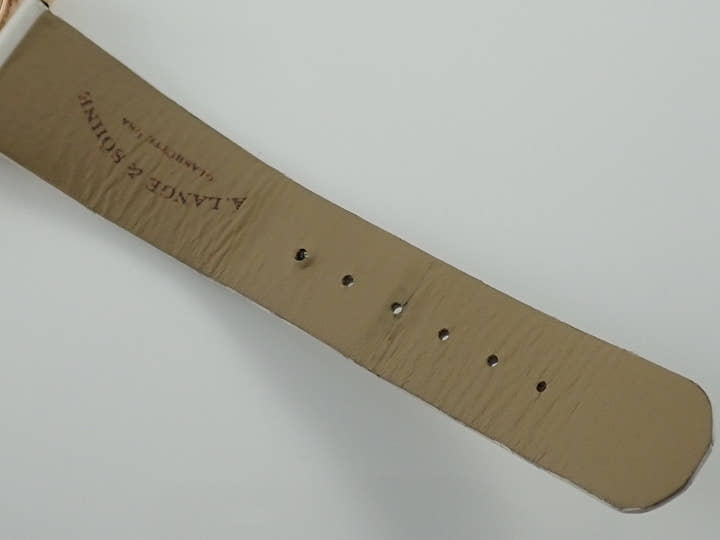 A.ランゲ&ゾーネ リトル ランゲ1 ムーンフェイズ Ref.182.03 シルバー文字盤 中古 V31K4061