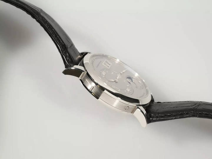 A. Lange & Söhne Lange 1 Moon Phase Ref.192.025 Silver Dial Good Condition Pre-Owned 0K024956