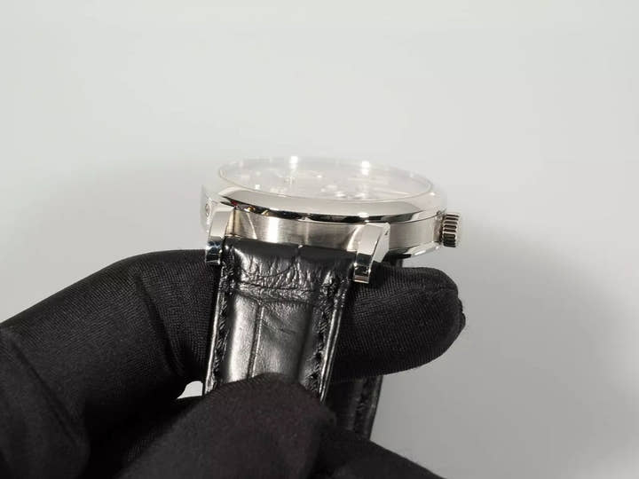 A. Lange & Söhne Lange 1 Moon Phase Ref.192.025 Silver Dial Good Condition Pre-Owned 0K024956