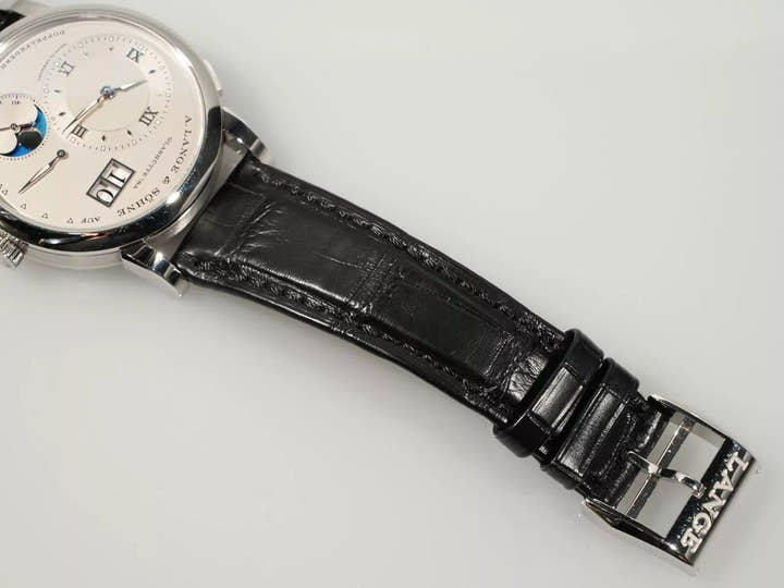 A. Lange & Söhne Lange 1 Moon Phase Ref.192.025 Silver Dial Good Condition Pre-Owned 0K024956