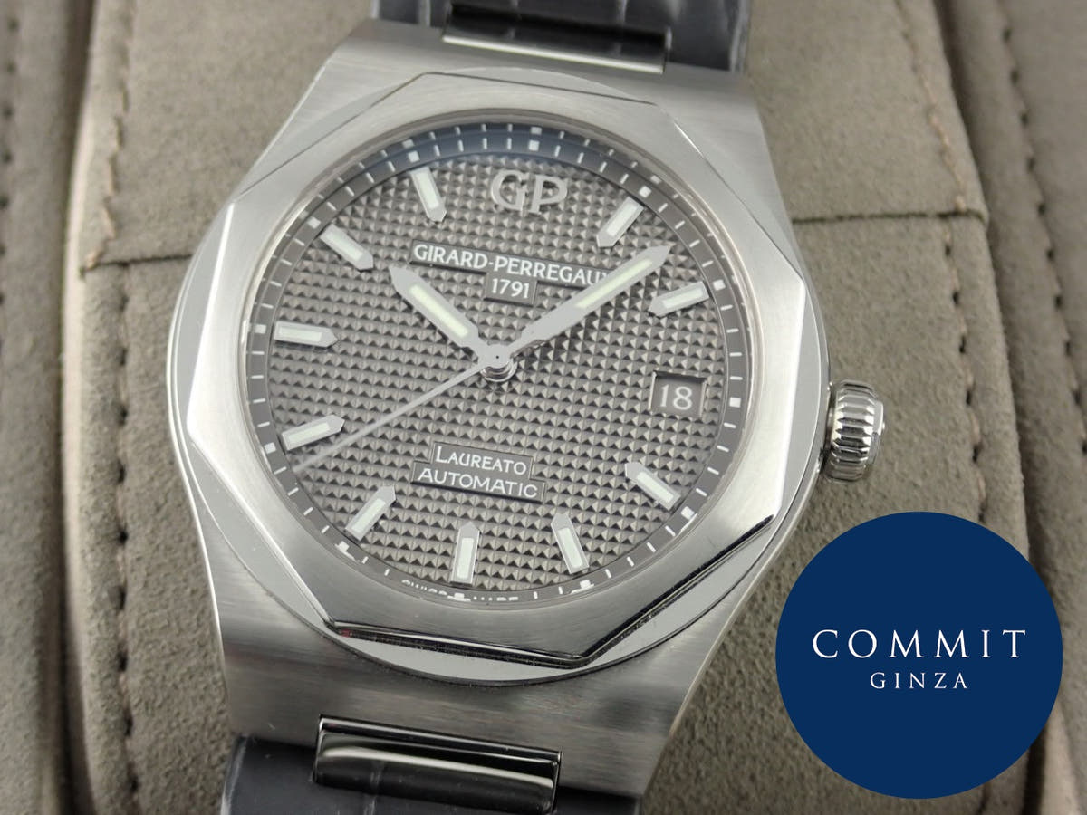 Girard-Perregaux Laureato Ref.81005-11-231-BB6A Grey Dial Used laureato-14