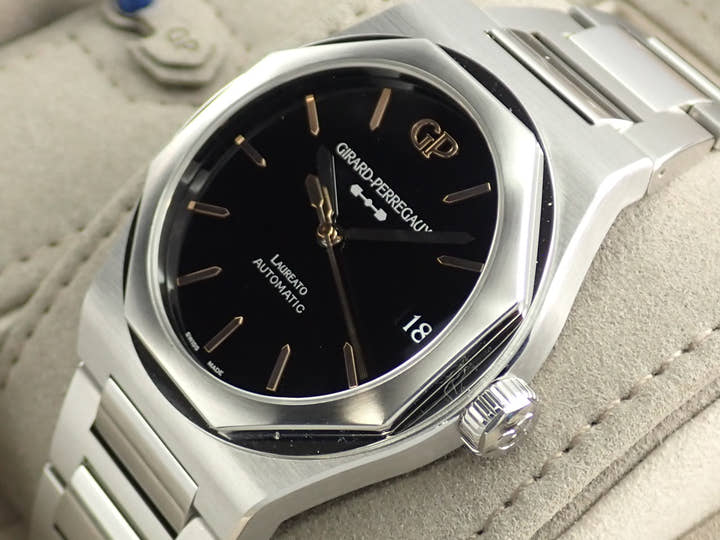 Girard-Perregaux Laureato Infinity Edition Ref.81010-11-635-11A Onyx Dial Good Condition 7T1T5JXW