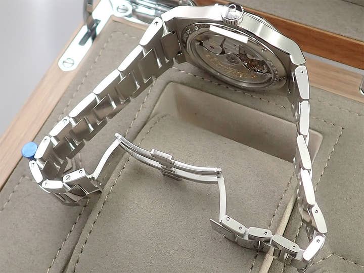 ジラールペルゴ ロレアート グレイシャー ジャパンリミテッド Ref.81010-11-200711A アイスブルー文字盤 中古 C41VCRJV