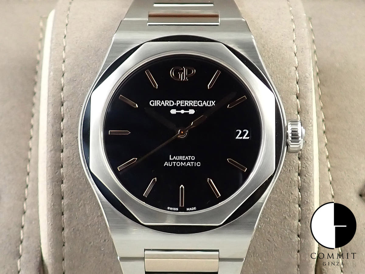 Girard-Perregaux Laureato Infinity Edition Ref.81010-11-635-11A Onyx Dial Very Good Condition J71WHFPC