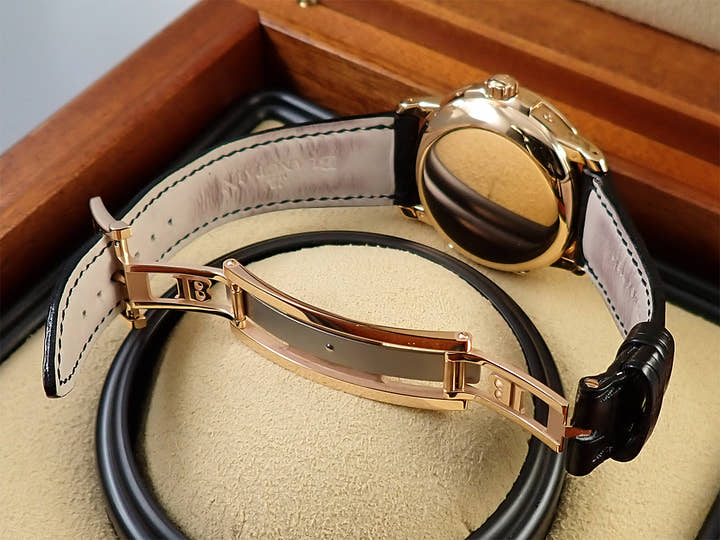 ブランパン レマン トリプルカレンダー ムーンフェイズ Ref.B3563 3618 A53 シルバー文字盤 美品 4UU87A53