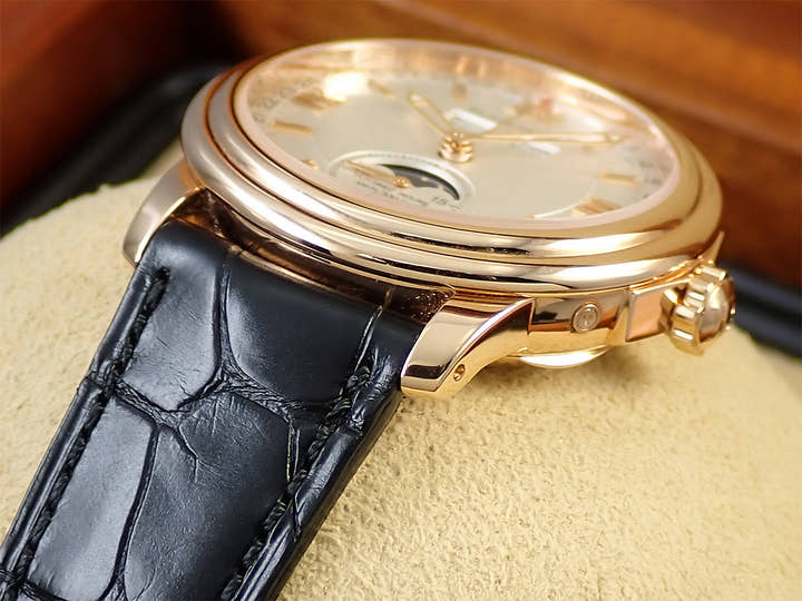 ブランパン レマン トリプルカレンダー ムーンフェイズ Ref.B3563 3618 A53 シルバー文字盤 美品 4UU87A53