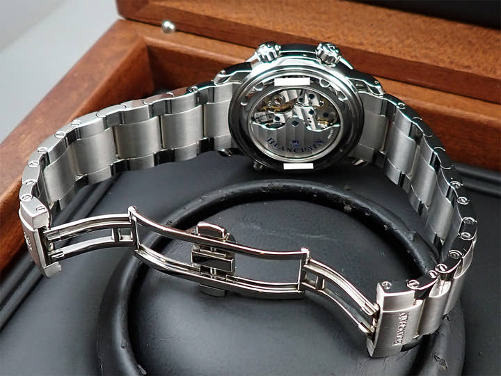 ブランパン レマン GMTアラーム Ref.2041-1130M-71 ブラック文字盤 中古 WSUT3K06