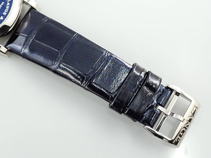 A.ランゲ&ゾーネ リトル ランゲ1 ムーンフェイズ Ref.182.086 ブルー文字盤 未使用 K1008955