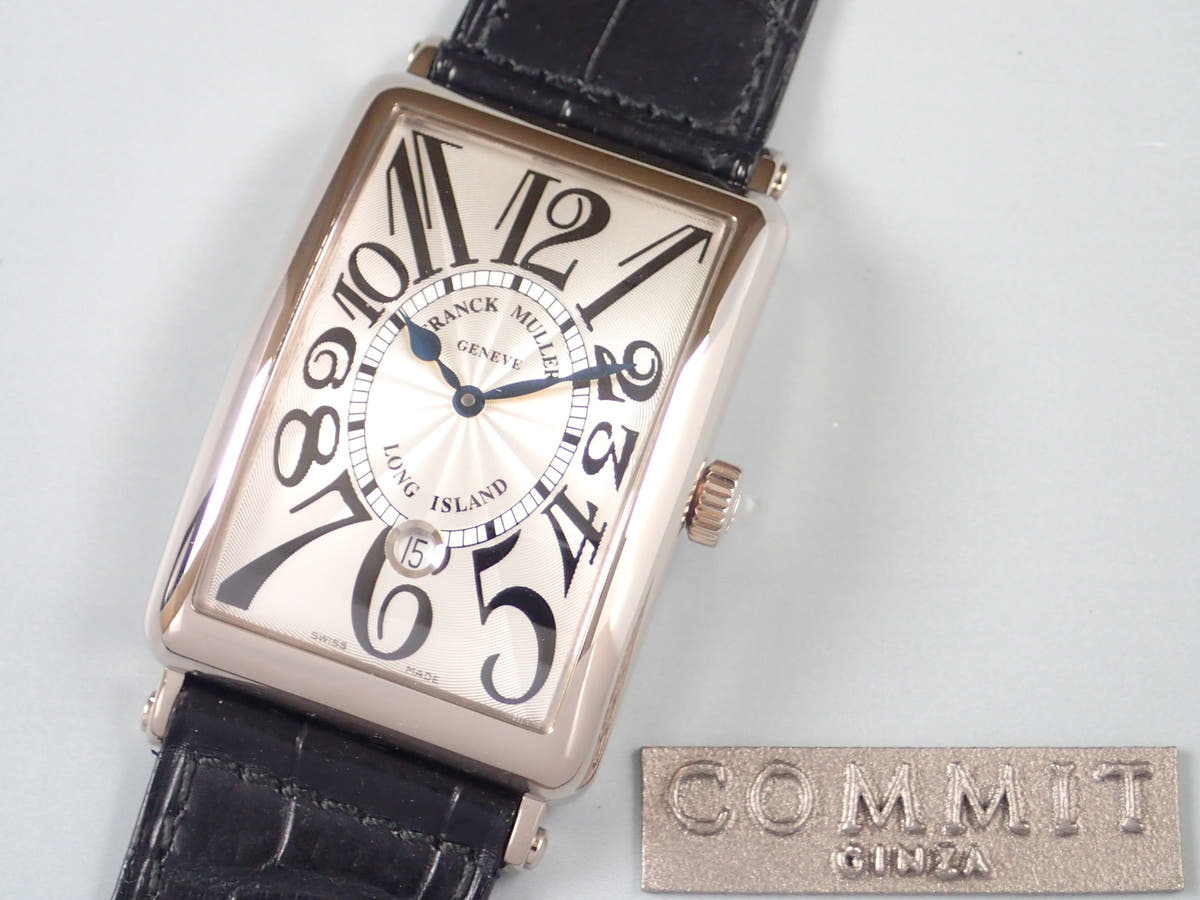 フランクミュラー ロングアイランド Ref.1150SCDT シルバー文字盤 中古 long-island-2