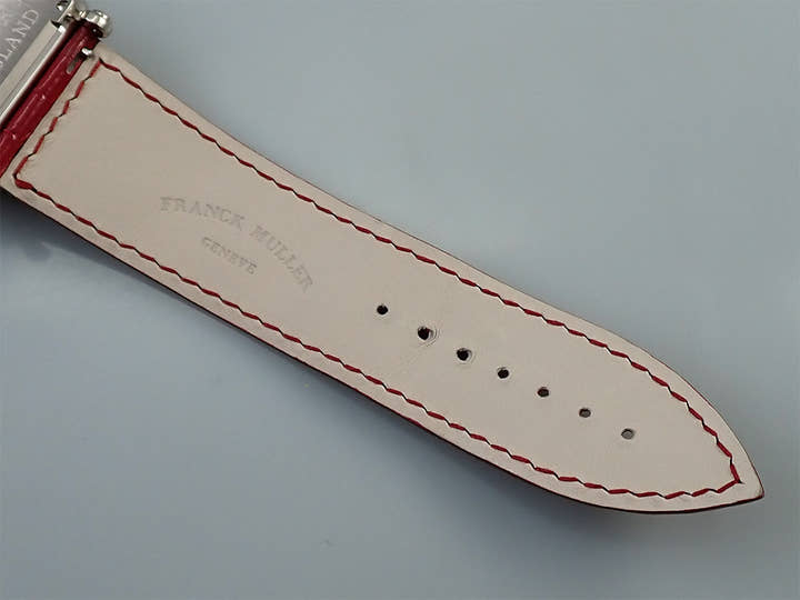 フランクミュラー ロングアイランド ジョーカー Ref.1200CHMAGRJ シルバー文字盤 中古 AZ6SZLF4