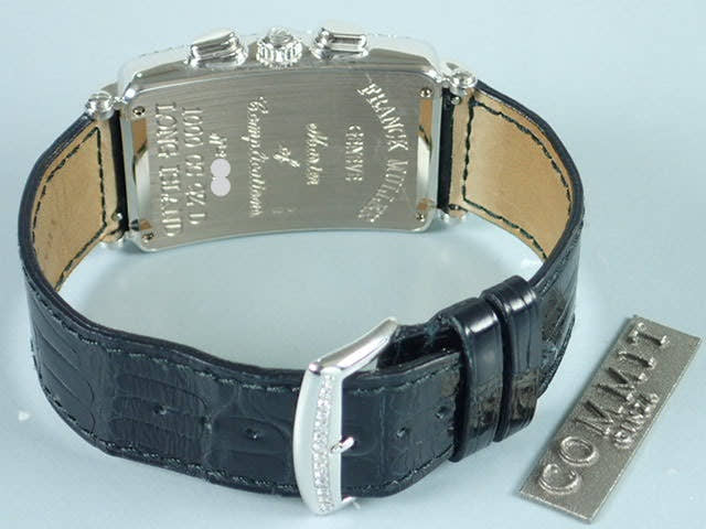 Franck Muller Long Island Ref.1000CCQZD Guilloche dial Used long-island-4