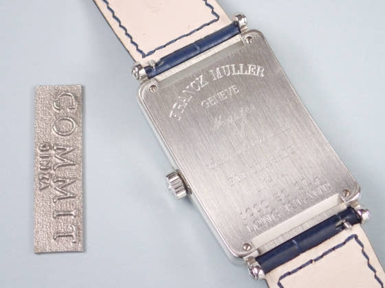 フランクミュラー ロングアイランド Ref.1000SCCLA ホワイト文字盤 中古 long-island