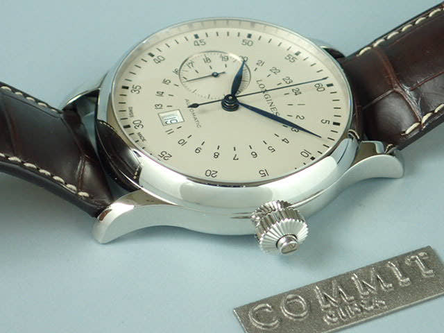 ロンジン ヘリテージ Ref.L2.797.4.73.0 シルバー文字盤 中古 longines