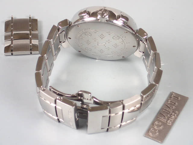 Louis Vuitton Tambour Ref.Q1121 Brown Dial Used Louis Vuitton