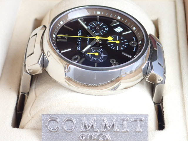 Louis Vuitton Tambour Ref.Q1121 Brown Dial Used Louis Vuitton
