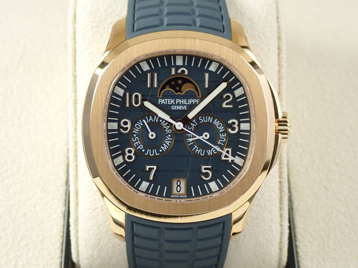 パテックフィリップ アクアノート ルーチェ アニュアルカレンダー Ref.5261R-001 ローズゴールド ブルーグレー文字盤