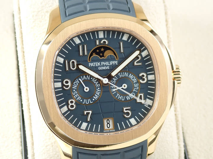 パテックフィリップ アクアノート ルーチェ アニュアルカレンダー Ref.5261R-001 ローズゴールド ブルーグレー文字盤