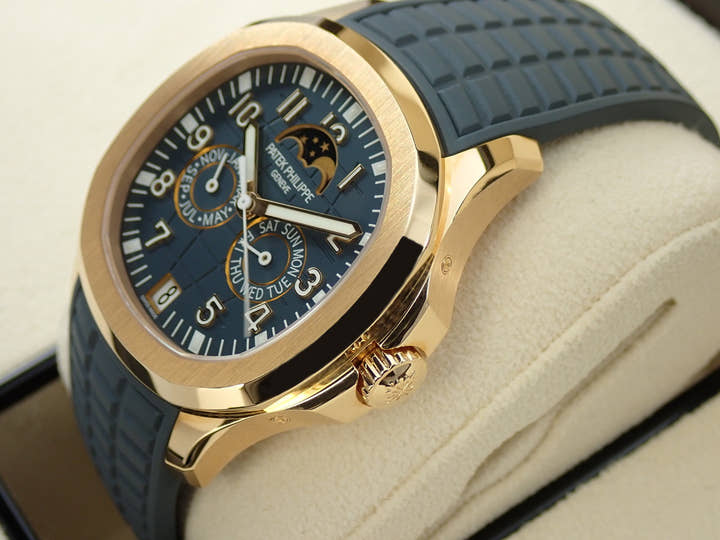 パテックフィリップ アクアノート ルーチェ アニュアルカレンダー Ref.5261R-001 ローズゴールド ブルーグレー文字盤