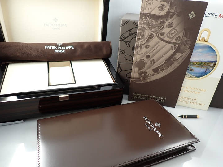 パテックフィリップ アクアノート ルーチェ アニュアルカレンダー Ref.5261R-001 ローズゴールド ブルーグレー文字盤