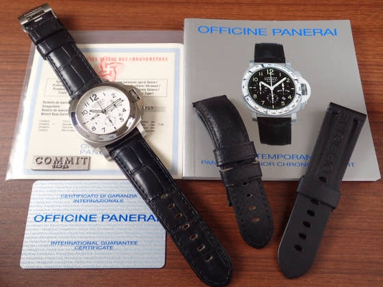 Panerai Luminor Ref.PAM00188 White Dial Used luminol-7