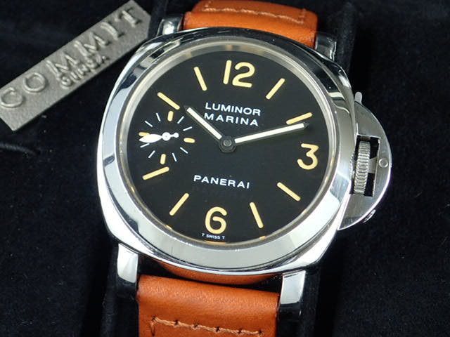 Panerai Luminor Ref.PAM00001 Black Dial Used luminor-11