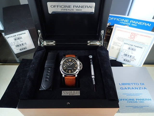 Panerai Luminor Ref.PAM00001 Black Dial Used luminor-19
