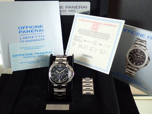Panerai Luminor Ref.PAM00072 Black Dial Used luminor-15