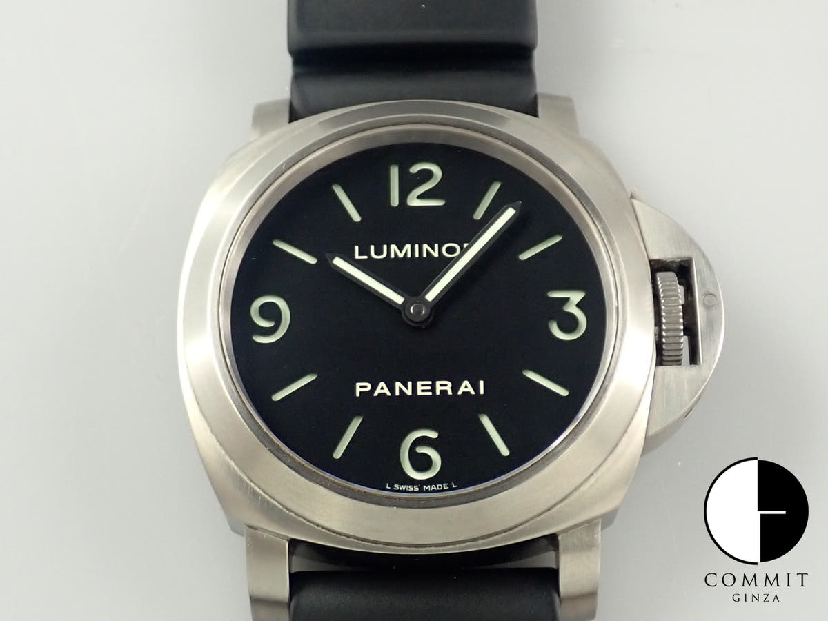 パネライ ルミノール ベース Ref.PAM00176 ブラック文字盤 中古 8JX41US2