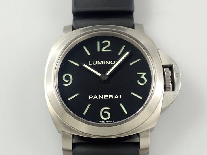 パネライ ルミノール ベース Ref.PAM00176 ブラック文字盤 中古 8JX41US2