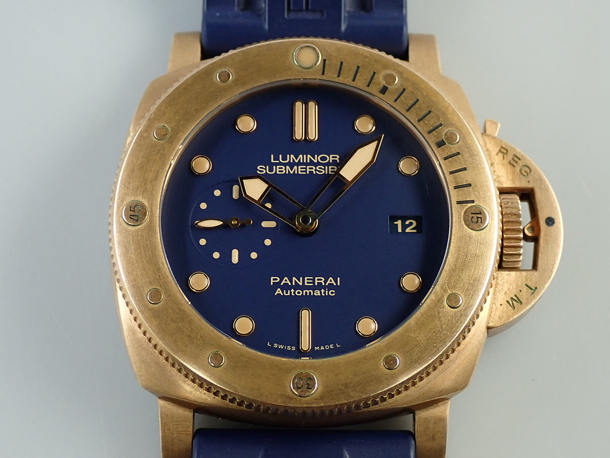 パネライ ルミノール 1950 サブマーシブル Ref.PAM00671 ブルー文字盤 中古 741778HU