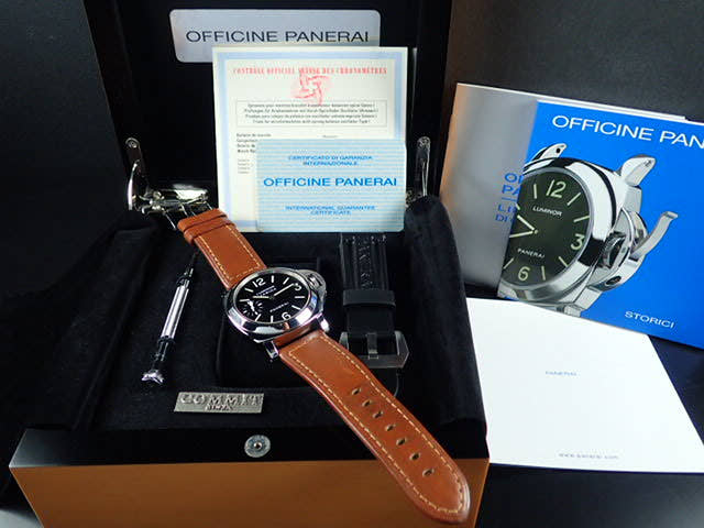 Panerai Luminor Ref.PAM00111 Black Dial Used luminor-23