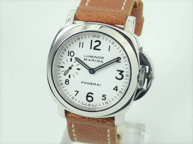パネライ ルミノール Ref.PAM00003 ホワイト文字盤 中古 luminor-47