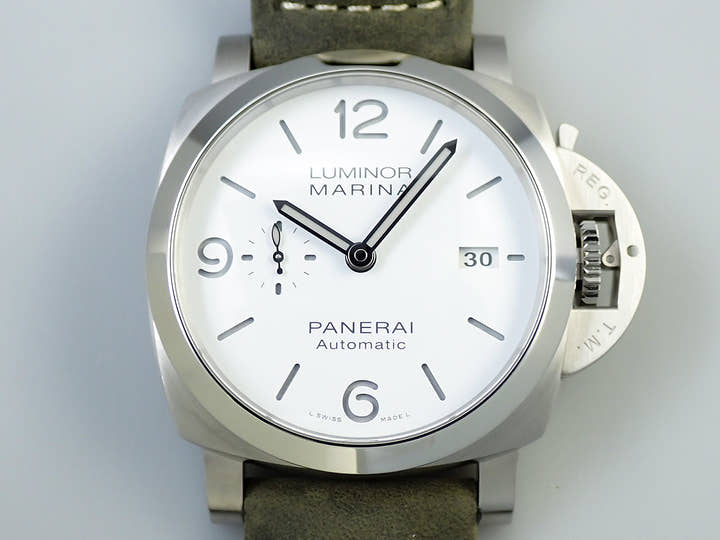 パネライ ルミノール マリーナ Ref.PAM01314 ホワイト文字盤 美品 FZTSA7Y2