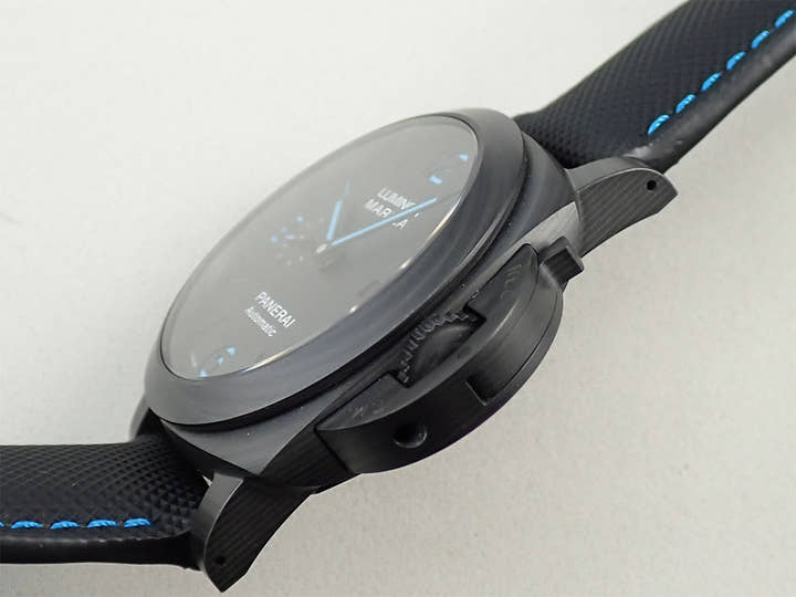 パネライ ルミノール マリーナ カーボテック Ref.PAM01661 ブラック文字盤 極美品 4WCV1SFX