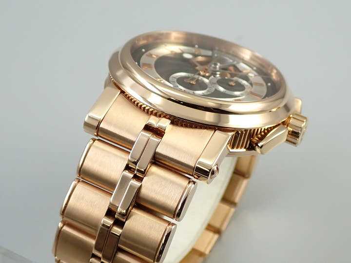 ブレゲ マリーン トゥールビヨン クロノグラフ Ref.5837BR/92/RZ0 ブラック文字盤 美品 52X1FK12