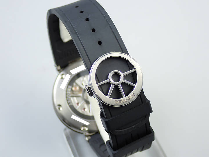 ブレゲ マリーン Ref.5517TI/G2/5ZU グレー文字盤 極美品 VHR563VJ