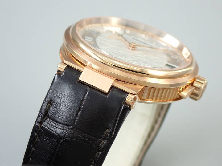 ブレゲ マリーン Ref.5517BR/12/9ZU シルバー文字盤 美品 66WPCWCV