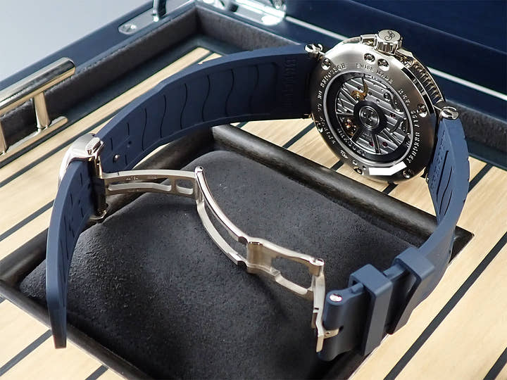 ブレゲ マリーン Ref.5517BB/Y2/5ZU ブルー文字盤 未使用 LF1RMHFH