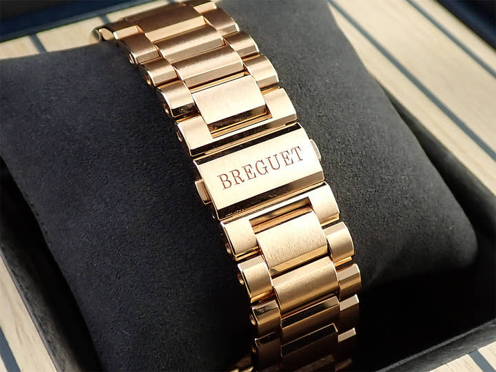 ブレゲ マリーン クロノグラフ Ref.5527BR/G3/RW0 グレー文字盤 美品 1L8YXR33