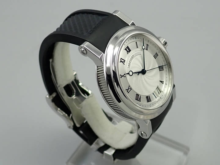 ブレゲ マリーン ラージデイト Ref.5817ST シルバー文字盤 中古 7T0PLFRF